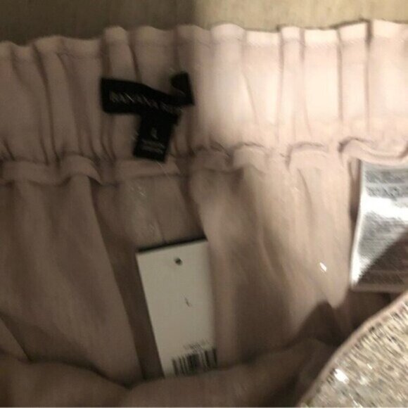 Banana Republic Women’s High Rise Wide Leg Sequin Pants - Size Large - Picture 10 of 11